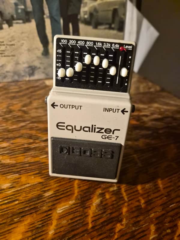 Boss GE-7 Equalizer (Black Label) 1981 - 1992 - Grey image 1