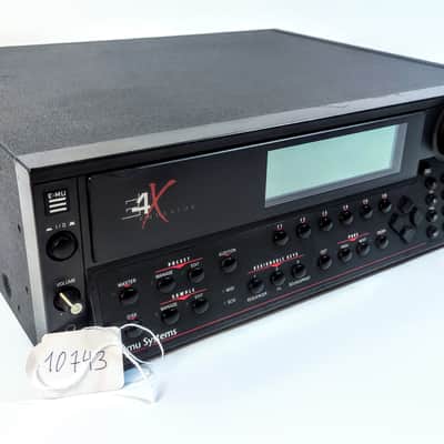E-MU Systems E4X Turbo Rackmount 128-Voice Sampler Workstation 1996 (Serviced / Warranty) image 3