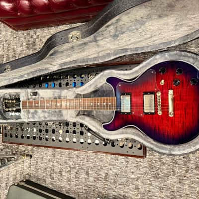 Gibson Custom Shop Les Paul Special DC Figured Trans Crimson VOS (2023) image 3