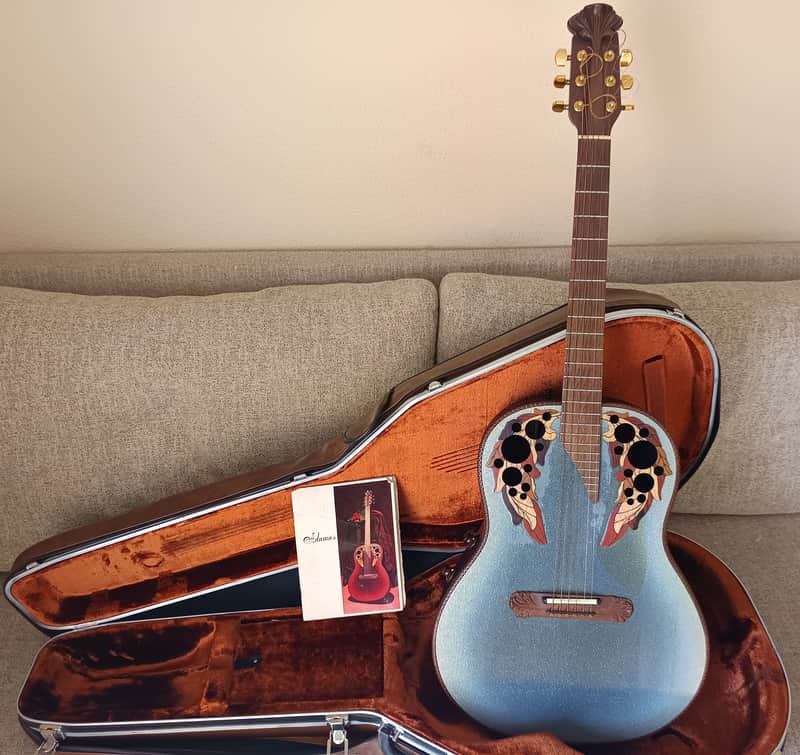 Ovation Super Adamas 1978 - Blue - Excellent
