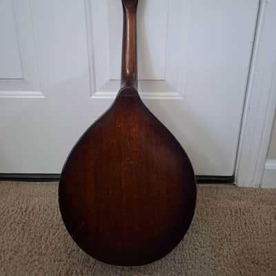 1940s Regal Sunburst Finish Flatback Mandolin image 2