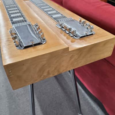 Rickenbacker Twin Neck 8/8 Console Steel Guitar with Case - Natural image 6