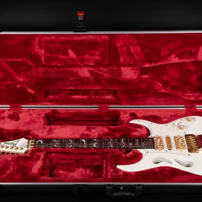 2024 Ibanez PIA3761-SLW Steve Vai Signature - Stallion White | Japan HSH DiMarzio Pickups Stainless Steel Frets Double Locking Tremolo 3.53kg | CoA OHSC image 24