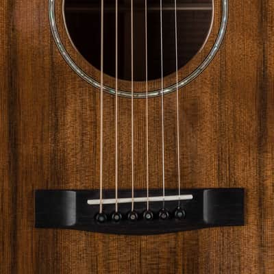 Huss & Dalton CM 12-Fret Custom Sinker Redwood and Flamed Black Walnut With Hide Glue NEW image 5