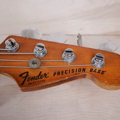 Fender Precision Bass 1978 Sunburst Vintage USA w/ OHSC image 4