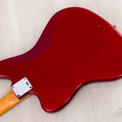 2000 Fender American Vintage '62 Jaguar Yamano, Candy Apple Red w/ Matching Headstock, Case & Tags image 15