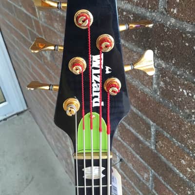 Wizard USA Neck Through Left-y 5 String 90's Purple Bass Not A Spector Make an Offer image 2