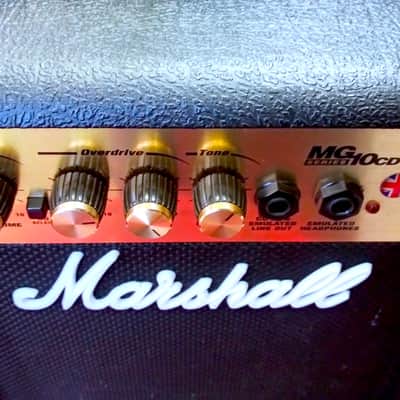 Marshall MG series CD AMP 40 WATTS 2008 - Black Tolex image 1