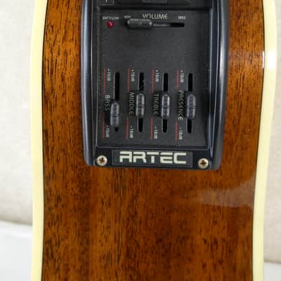 Epiphone El Segundo Acoustic Electric Bass Guitar - Natural image 13