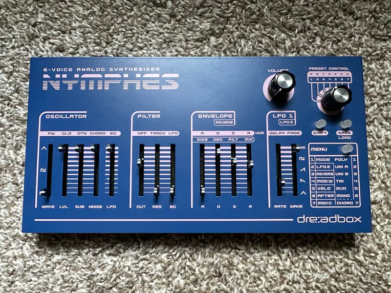 Dreadbox Nymphes 6-voice Desktop Analog Synthesizer
