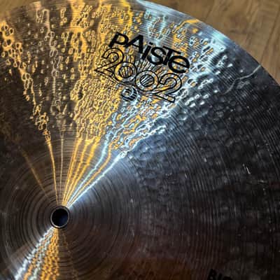 Paiste 18" 2002 Black Big Beat Cymbal 2016 - Present - Traditional Bild 4