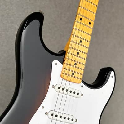 Fender Custom Shop 70th Anniversary 1954 Stratocaster DLX Closet Classic, Maple – Wide-Fade 2-Color Sunburst image 4