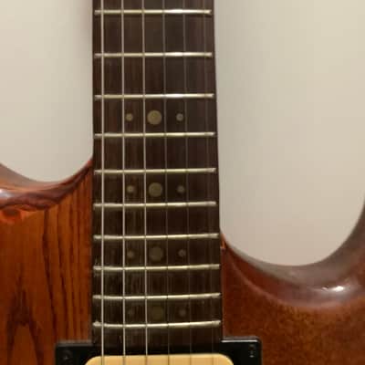 Cort Neck-Thru Early 80s Natural Wood Grain Electric Guitar image 5