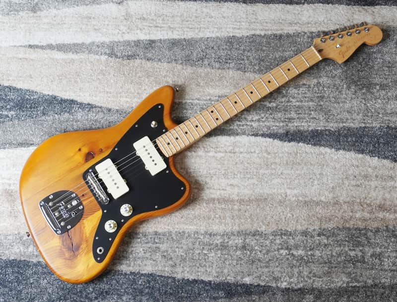 2017 Fender Limited Edition Exotic Pine American Professional Jazzmaster Natural 1 of 300 w/ COA