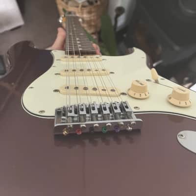 Fender ST12 TX 12-String Stratocaster MIJ 2004 - 2007 - Burgundy Mist Metallic image 13