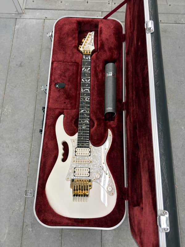 Ibanez JEM7V-WH Steve Vai Signature with Rosewood Fretboard 2004 - 2019 - White