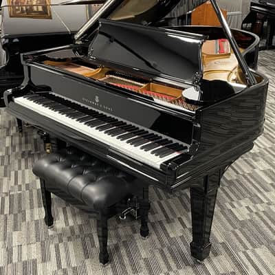 Steinway Model O 5'10" Grand Piano 1901 (Restored) - Polished Ebony image 1