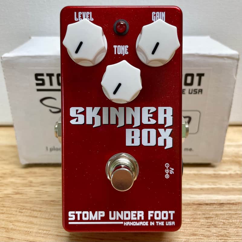 Stomp Under Foot Skinner Box Fuzz Distortion image 1