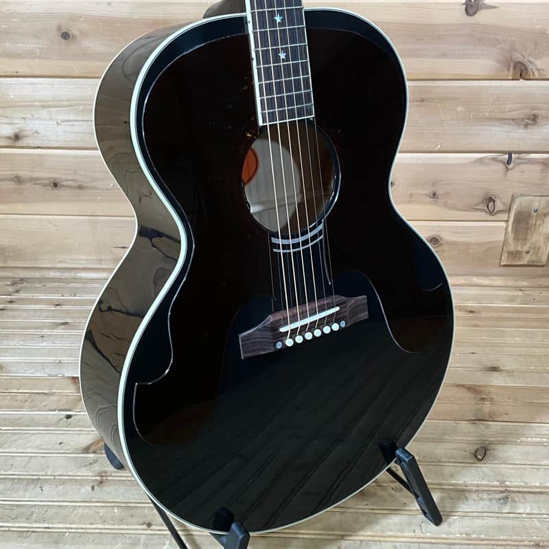 Gibson Everly Brothers J-180 Acoustic Guitar - Ebony image 1