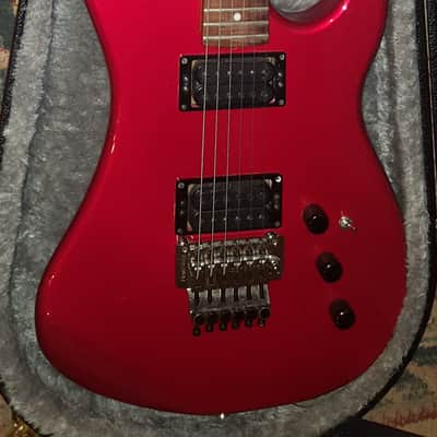 Kramer Pacer Imperial Neptune NJ Candy Apple Red, Schaller Pickups, Floyd Rose Vintage image 4