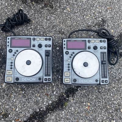 (2) Denon DS-1000  CD Turntables 2000-2015 - Grey image 1