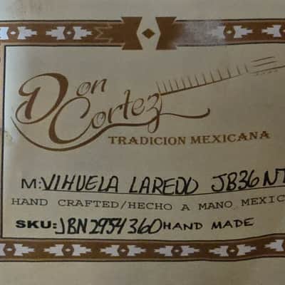 Vihuela Don Cortez JB36 Laredo Natural Size 2 image 5