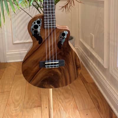 Bruce Wei Vine Tenor Ukulele - Solid Acacia Koa - MINT!! image 2