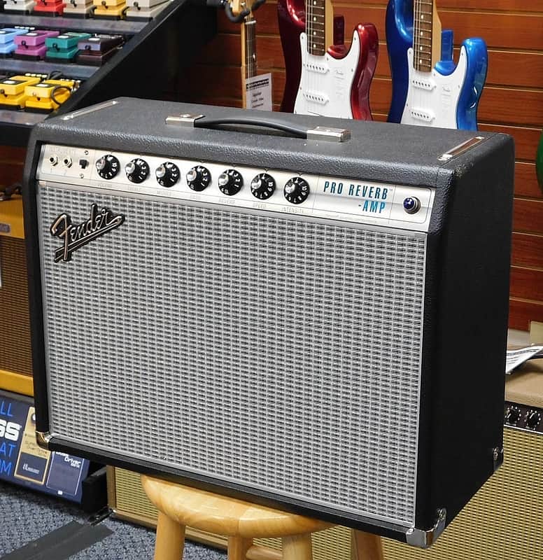 2023 Fender '68 Custom Pro Reverb 1x12-inch 40-Watt Tube Combo Amp w/ Footswitch! VERY NICE!!! image 1