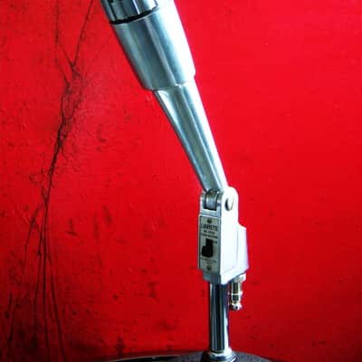 Vintage 1960's Lafayette 99-4546 dynamic microphone w cable connector dual Z Calrad Aiwa Olson image 6