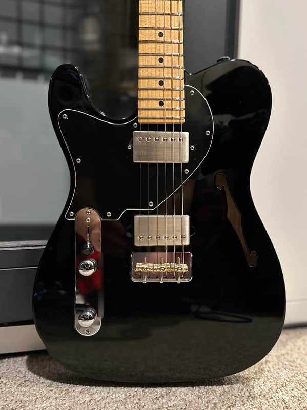 Left Handed Suhr Alt T with Maple Fretboard 2018 - Present - Black image 1