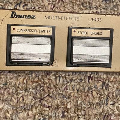 Ibanez UE-405 Multi-Effect (Foot Switch) 1980s - Gold image 3