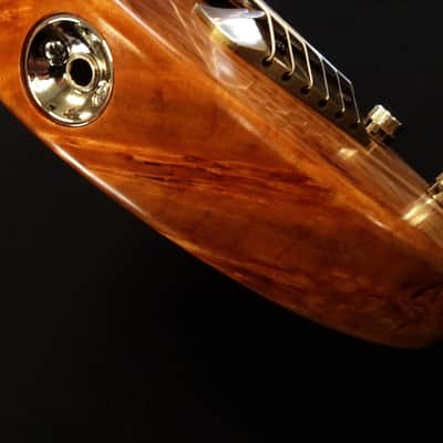 Rukavina 6 String Ripple Lap Steel -- 25" Curly Maple image 8