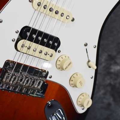 Fender American Standard Stratocaster HSS Shawbucker 2016 Sunburst w Deluxe Hardshell Case & FAST Shipping image 8