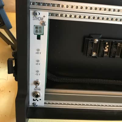 MDR Modular S-Petersburg Eurorack Modular Case 6U + 6U 104 hp with KOMA STROM power x2 2018 image 10