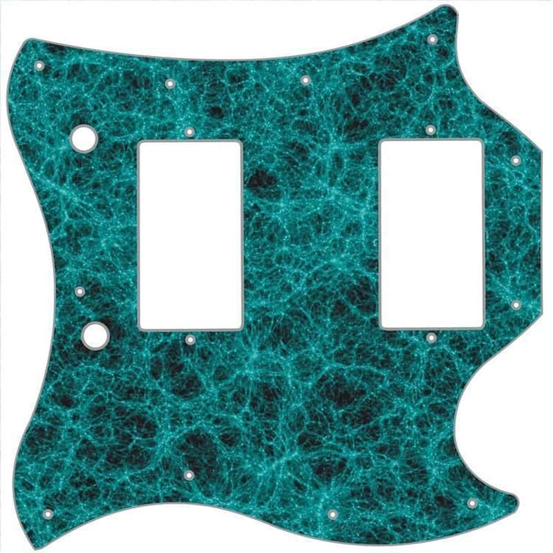 SG Standard Pickguard Custom Gibson Graphical Guitar Pick Guard Microfibre TQ image 1