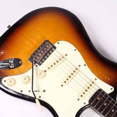Freakaster Stratocaster Sunburst, Relic Bild 9