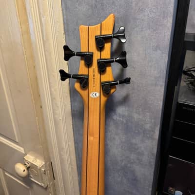 Dean Edge 5 string bass guitar - Purple image 14