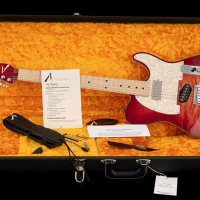 Tom Anderson Top T Classic - Natural Red Burst image 20