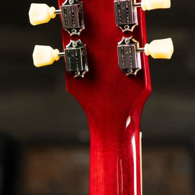 Gibson Les Paul Studio Double Trouble Electric Guitar - Dirty Lemon Burst/Cherry Back with Gig Bag image 6
