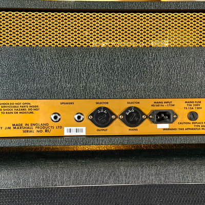 Marshall 1987X MK II Reissue 2-Channel 50-Watt Guitar Amp Head 1993 - Black image 7