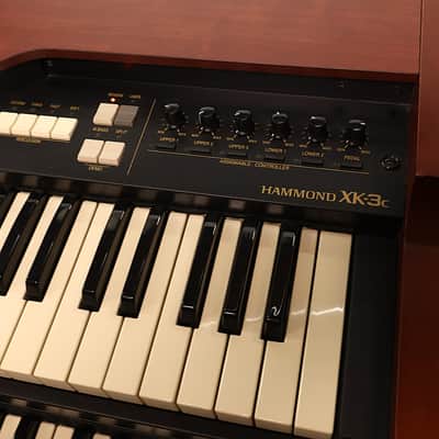 Hammond XK-3c Organ w/Bass Pedals, Leslie Speaker System, & Bench - FULL SET UP! image 2