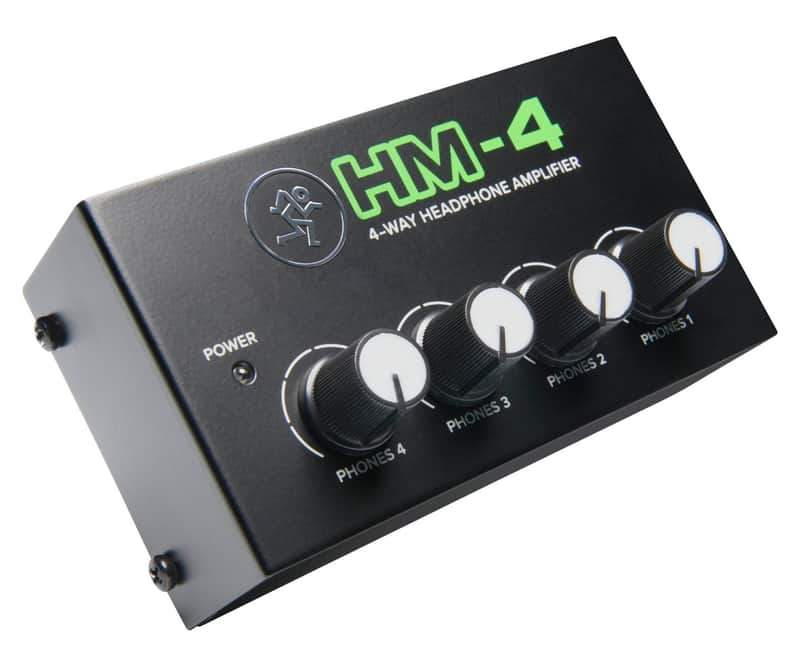 Mackie HM-4 4-Way Headphone Amplifier image 1