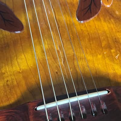 Antonio Tsai Workshop Ornate Inlay Acoustic Electric Guitar VIDEO