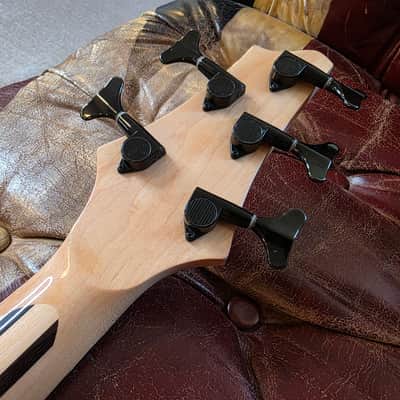 David Ellefson MEGADETH personal Masterbuilt Italian Custom Shop Boutique Luthier 5-String Jazz Bass Guitar Master Built EMG ex-Artist owned by Dave Ellefson ITALY image 21