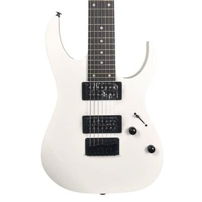 Ibanez GRG7221 RG Gio 7-String Guitar White image 1