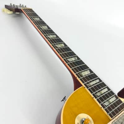 2023 Gibson Custom Shop Les Paul 1958 Reissue - Lemon Burst image 7