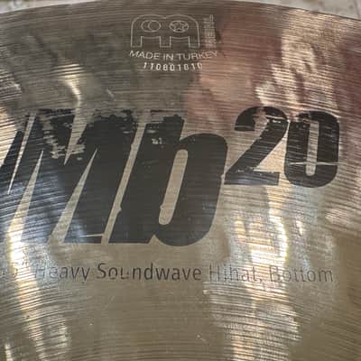 ###Used Meinl 15" Mb20 Heavy Soundwave Hi-Hat (Pair) 2010s - Brilliant In Very Good Condition### image 14