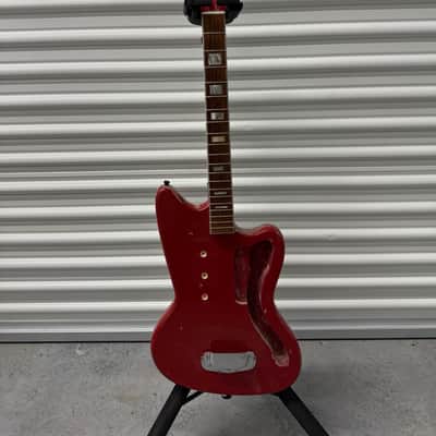 Silvertone 1488 1963 - 1973 - Cherry Red Sunburst - Built by Harmony image 1
