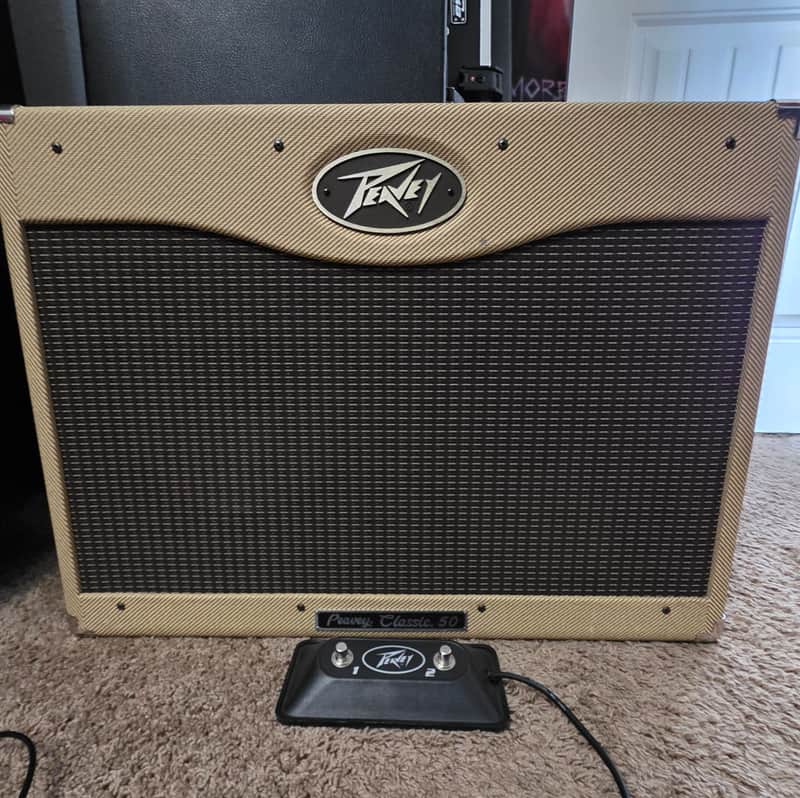 Peavey Classic 50 212 50-Watt 2x12" Guitar Combo Amp 2010s - Tweed image 1