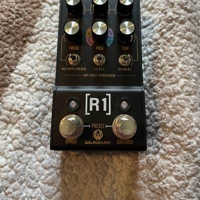 Walrus Audio Mako R1 High-Fidelity Stereo Reverb 2021 - 2024 - Black image 1